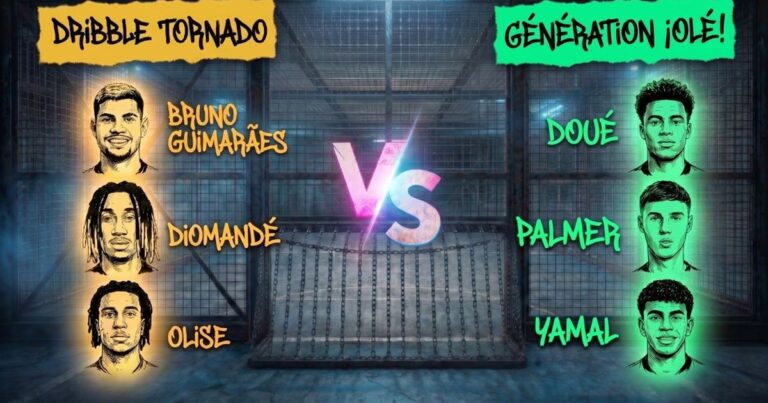 Bruno Guimarães ou Yamal? Vote e decida o grande campeão da Batalha dos Craques!