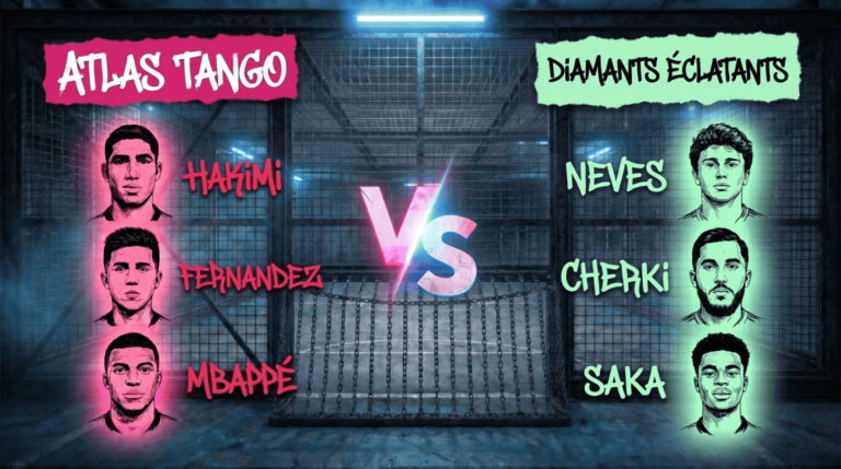 The Cage, Duelo de craques: Vote em Atlas Tango x Diamants Éclatants
