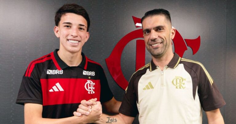 Clube paranaense negocia promessa de 18 anos com o Flamengo