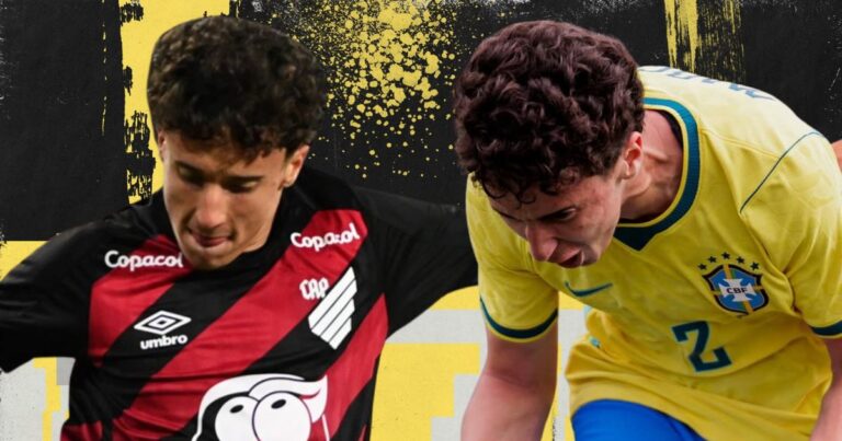 Quem é a joia do Athletico que fez golaço do meio-campo na seleção e já atrai clubes europeus