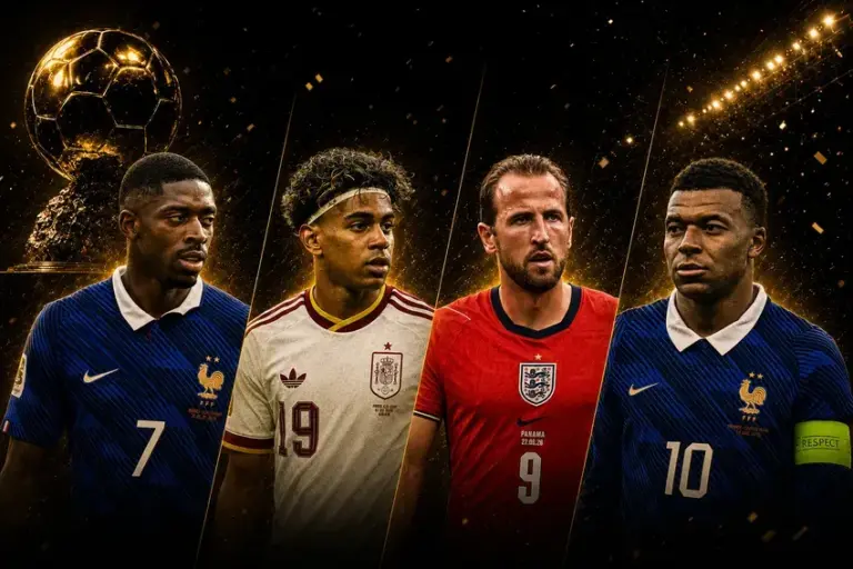 Bola de Ouro 2026: Ganhar sem t&iacute;tulo importante &eacute; poss&iacute;vel? O dado que interessa a Mbapp&eacute; e Kane