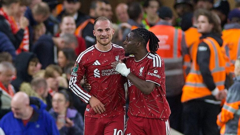 Mac Allister leva desabafo para o campo e Liverpool elimina Tottenham na Copa da Liga