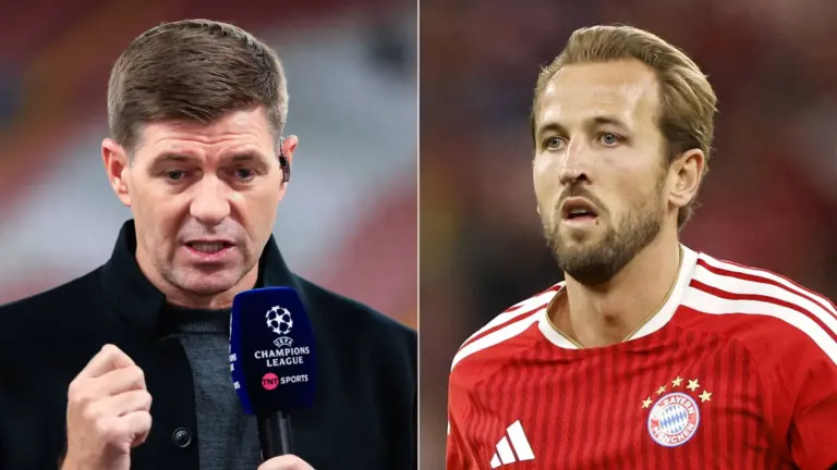 Gerrard: &lsquo;Sem d&uacute;vidas, Harry Kane &eacute; o melhor jogador ingl&ecirc;s de todos os tempos&rsquo;