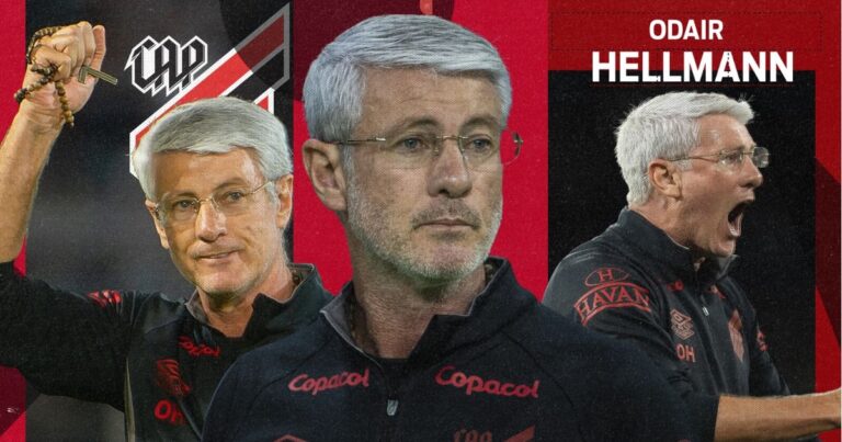 Odair Hellmann supera ídolo da torcida e quebra recorde histórico no Athletico